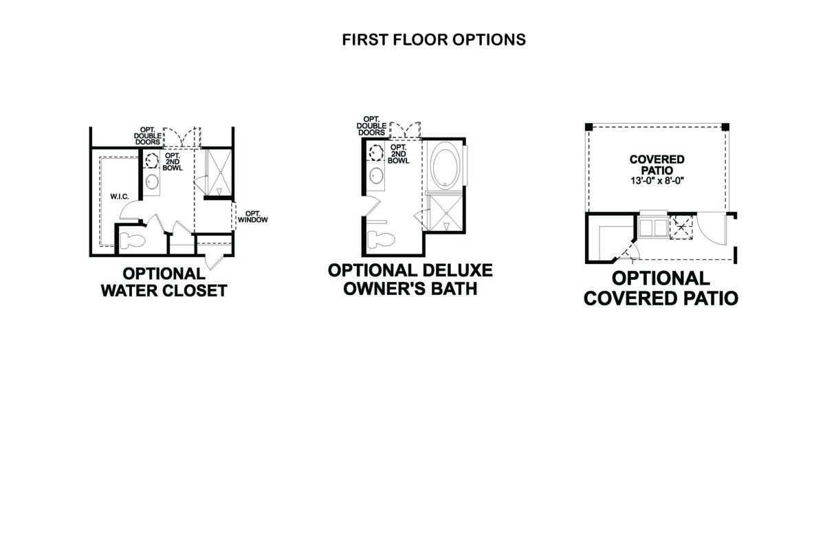 Magnolia first floor options