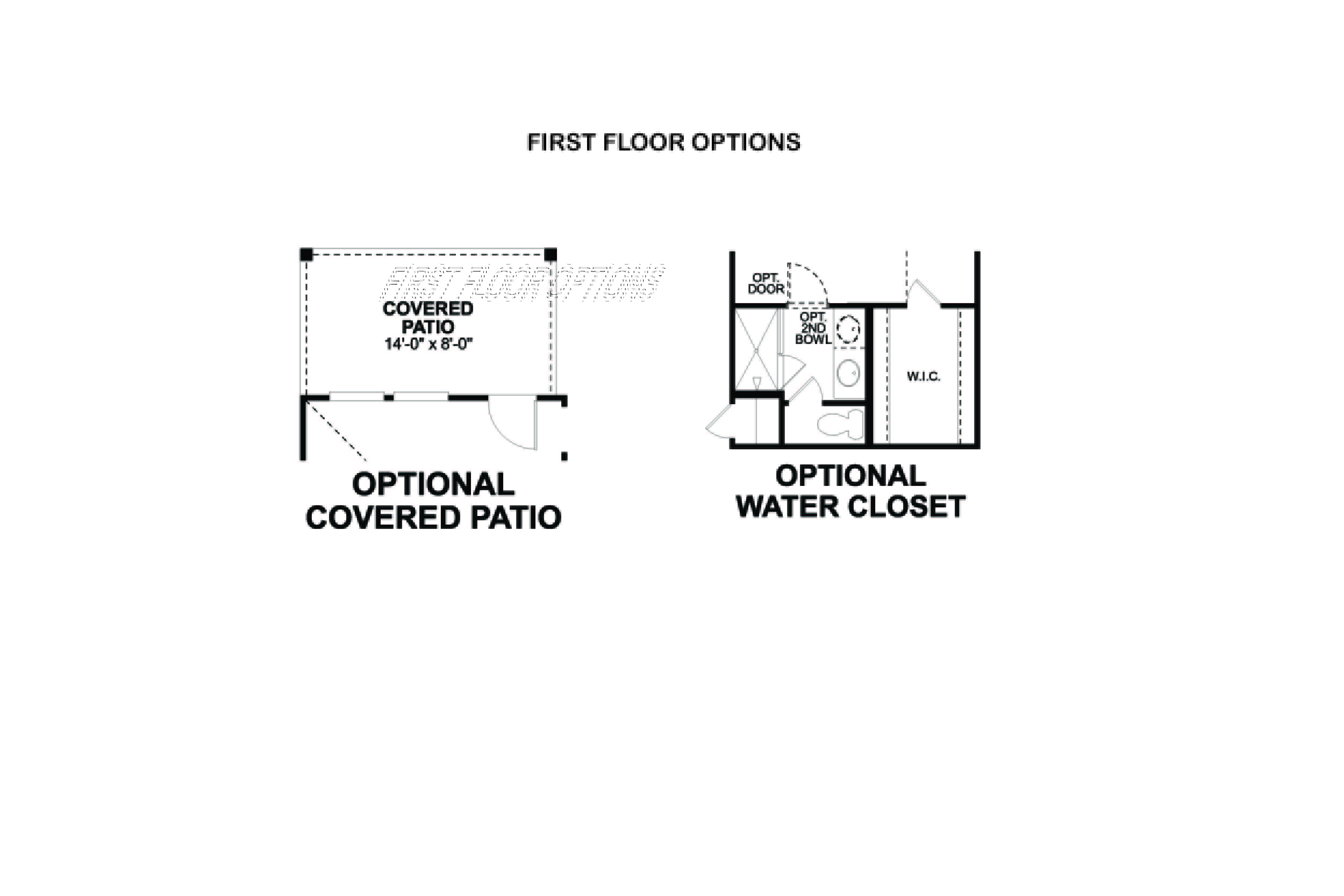 Primrose first floor options
