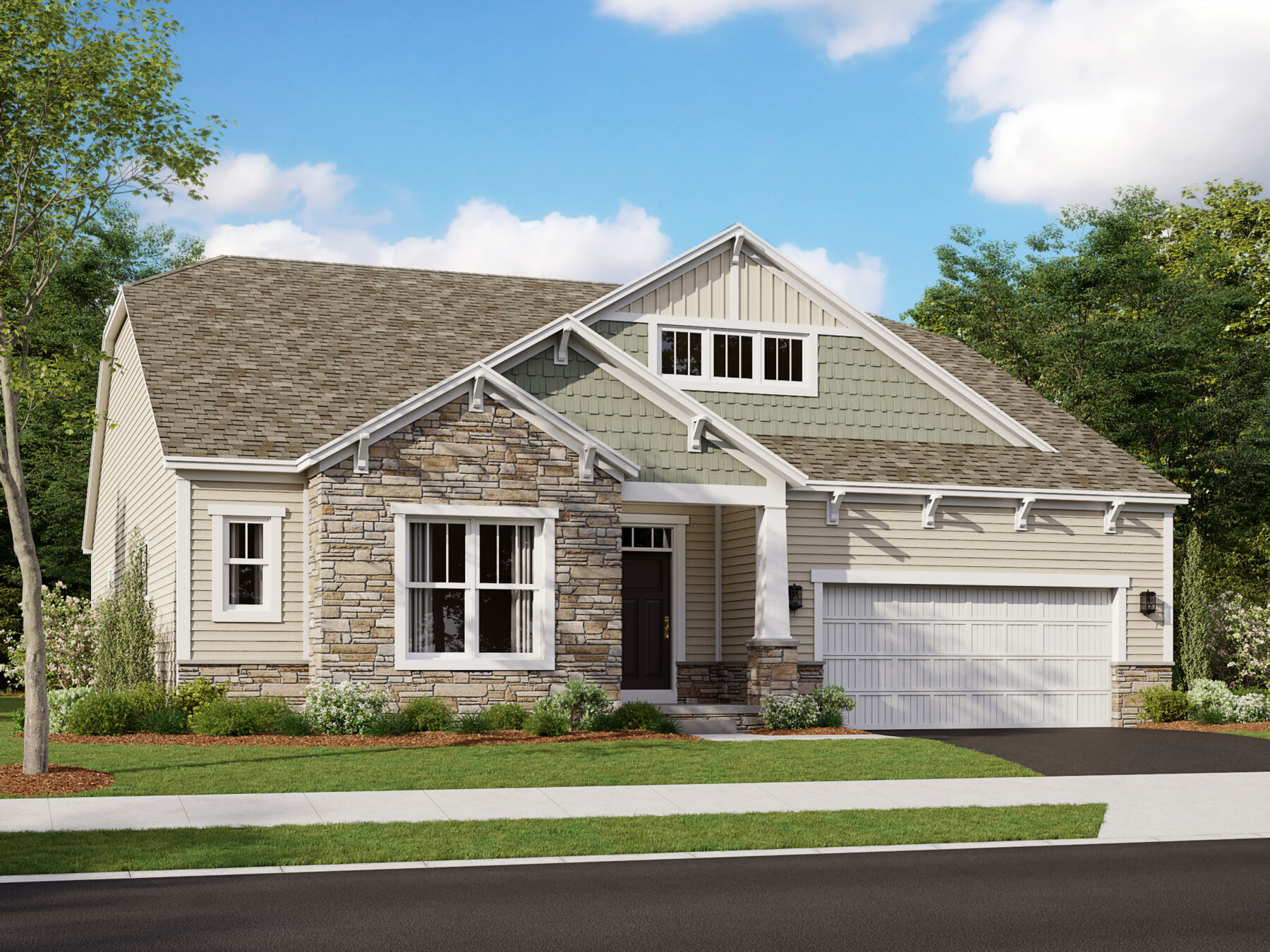 New Homes in Delaware - The Hillsdale (Plan) - M/I Homes