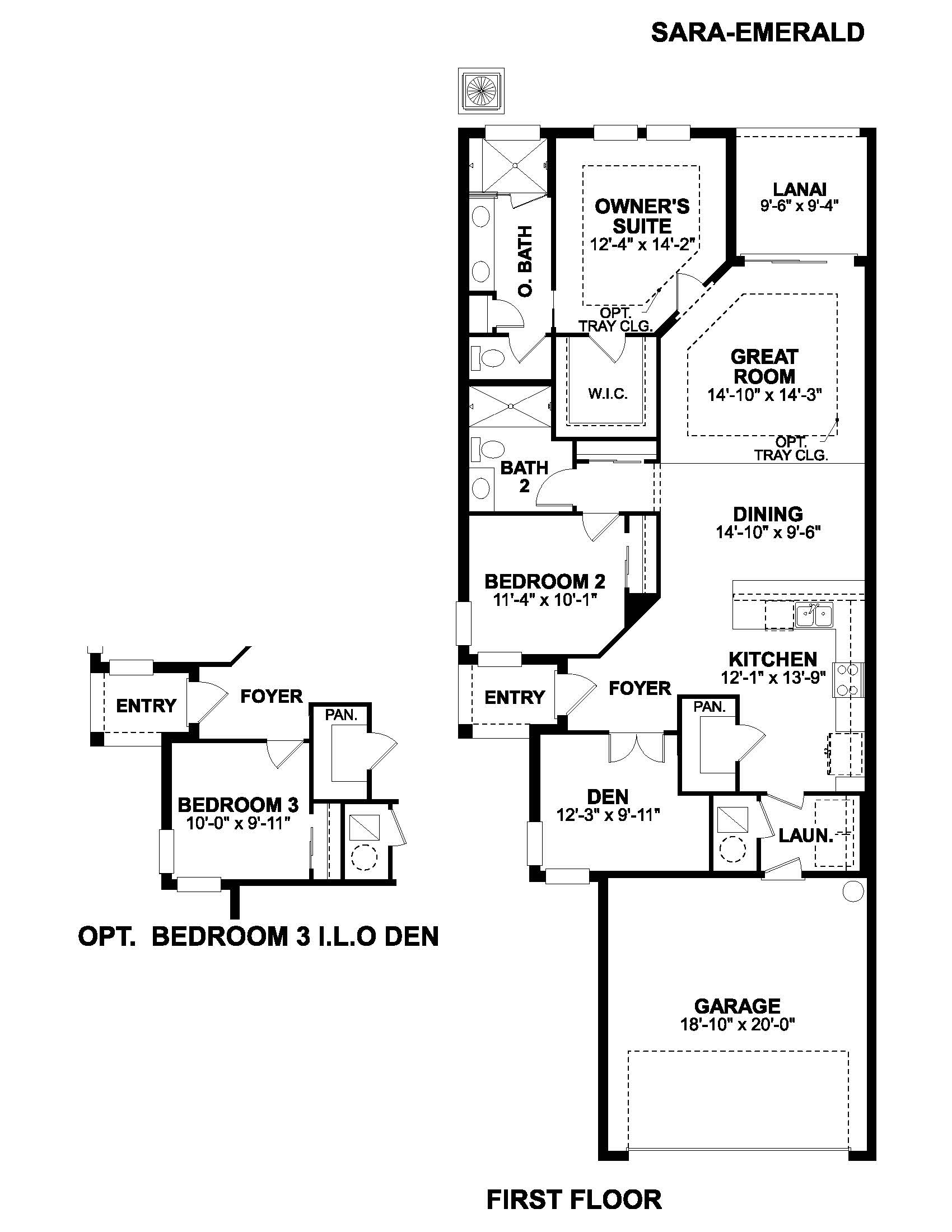 Emerald floorplan