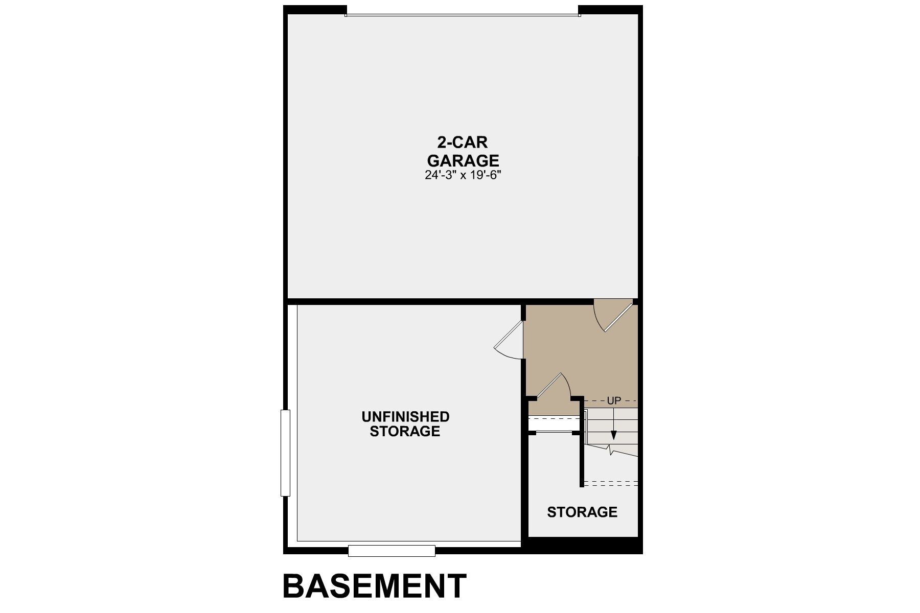 Schulz Floorplan - Basement
