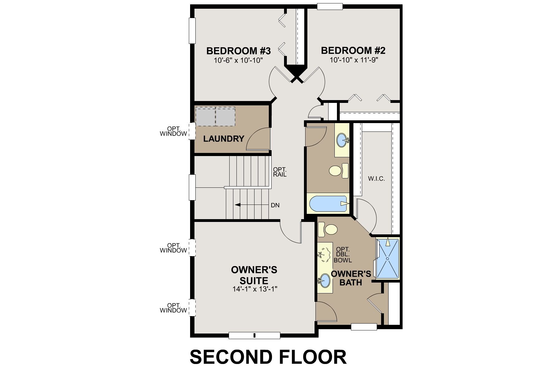 Schulz Floorplan - Second Floor