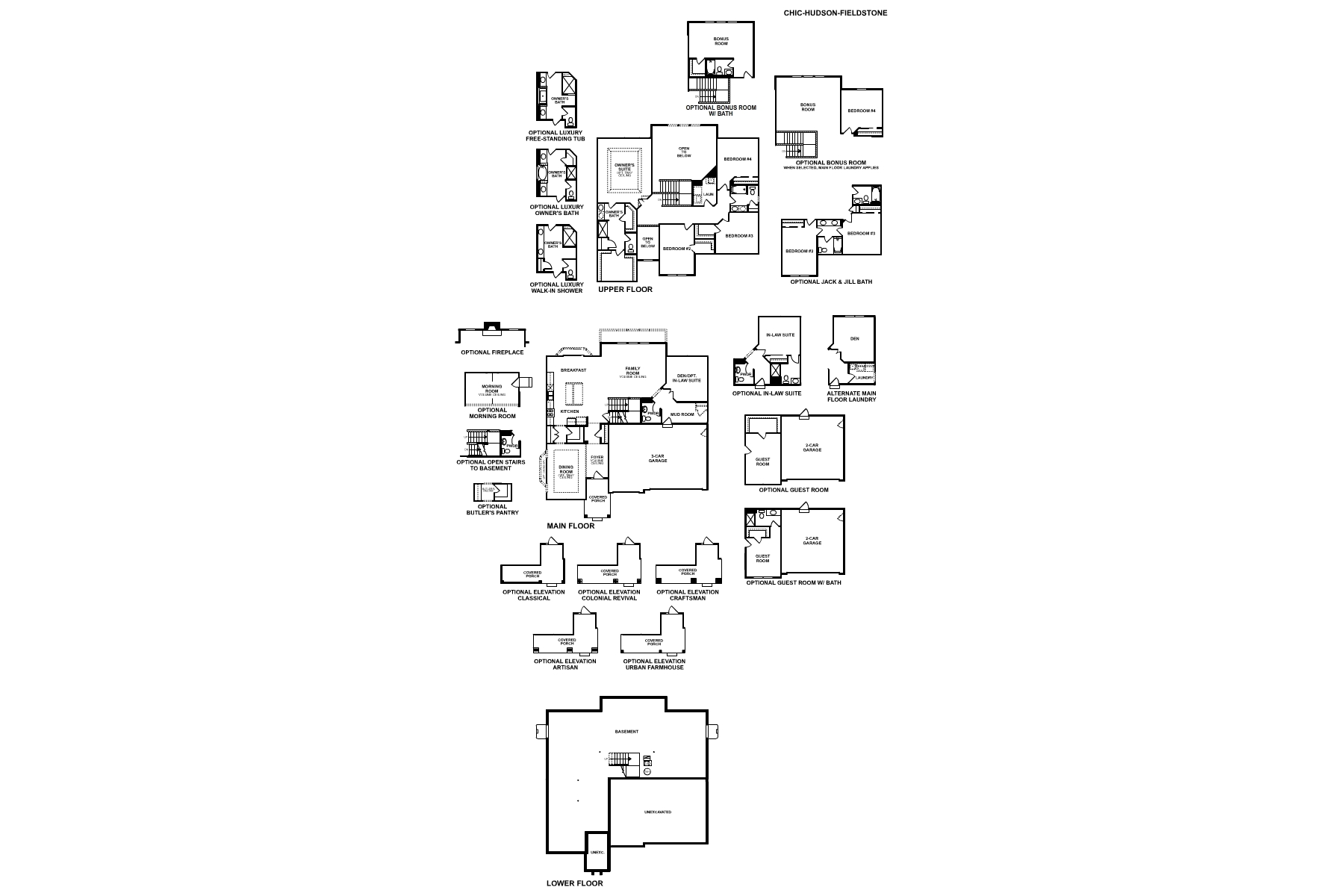 Hudson Floorplan