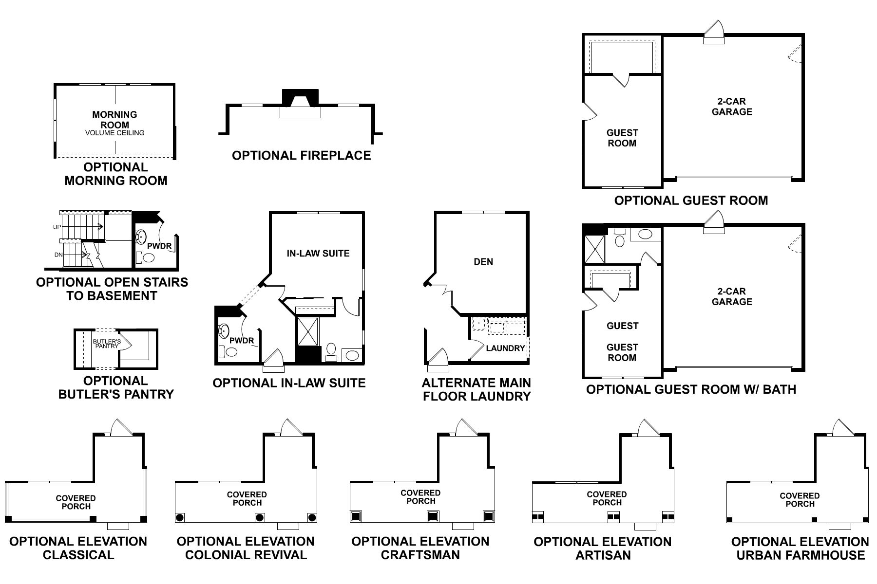 Main Floor Options