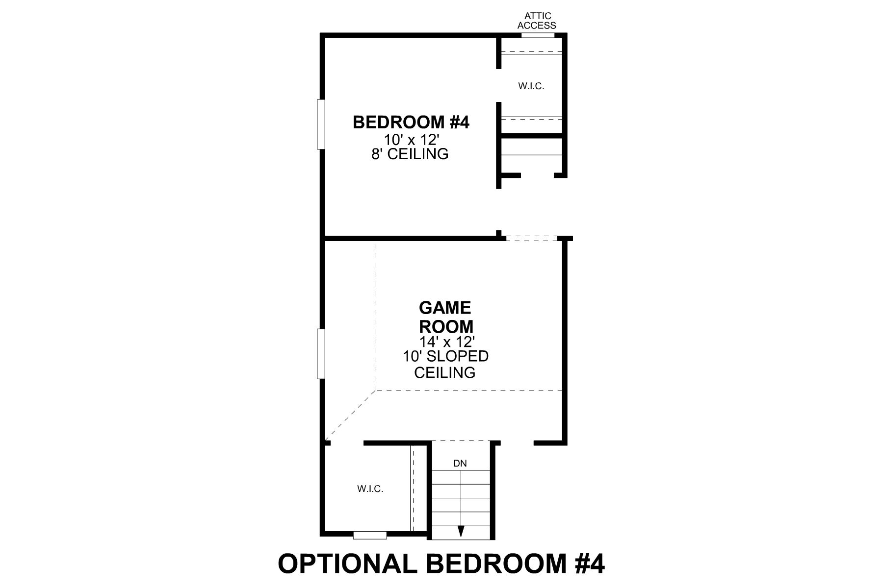 Gardenia Second Floor Options