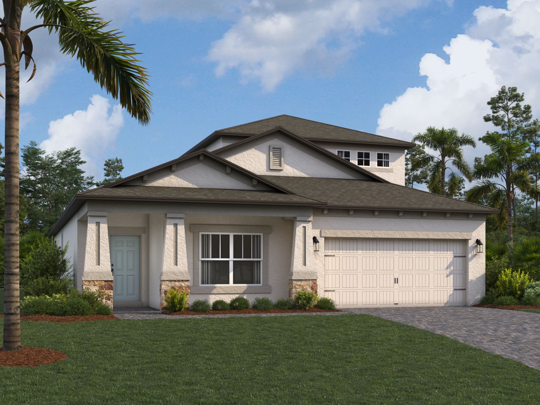 New Homes in Zephyrhills The Picasso Bonus (Plan) M/I Homes