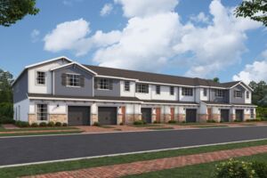 Townhome Streetscape - Rendering 2