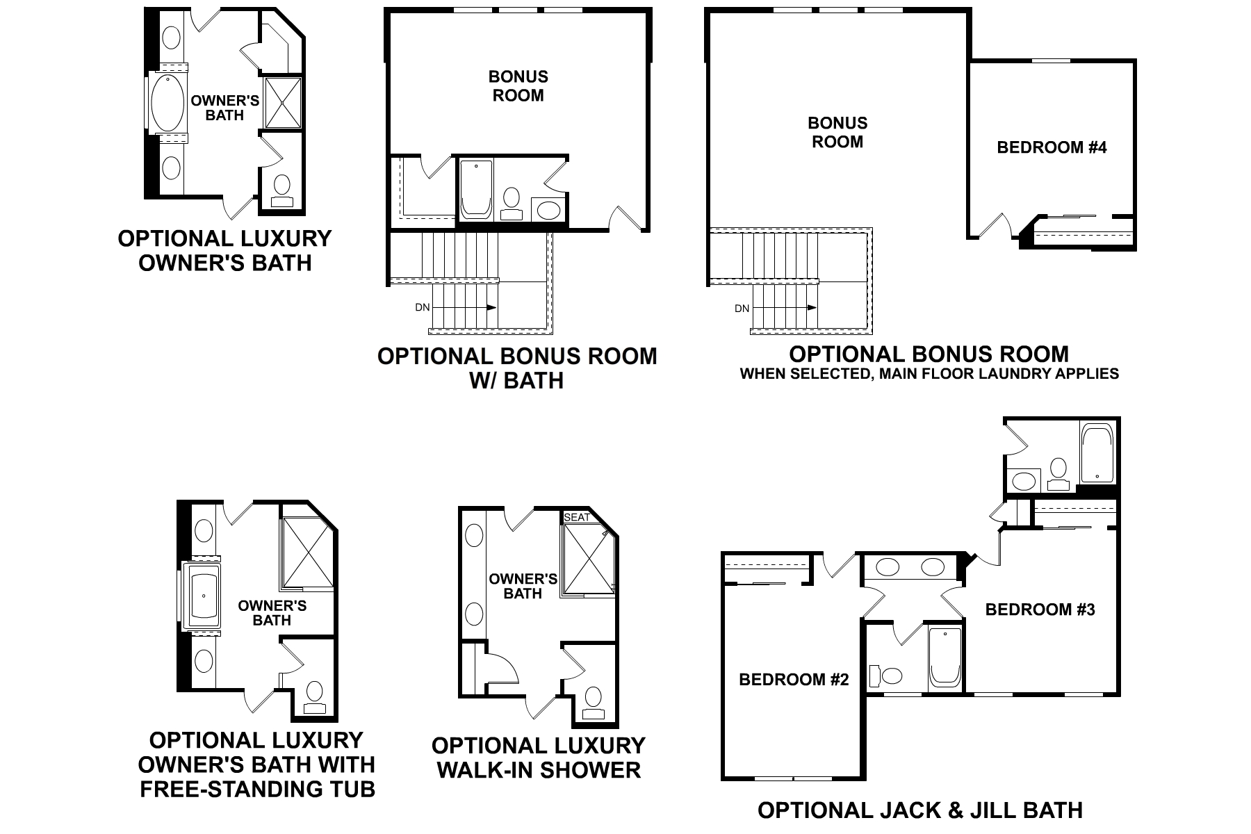 Second Floor Options