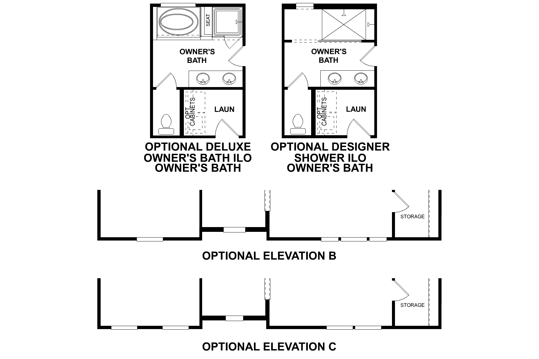 Coventry Traditional Signature - Second Floor Options