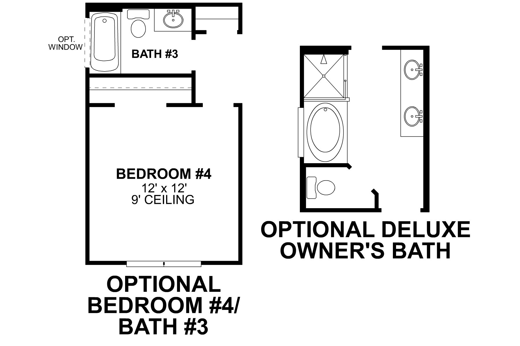 Eucalyptus First Floor Options