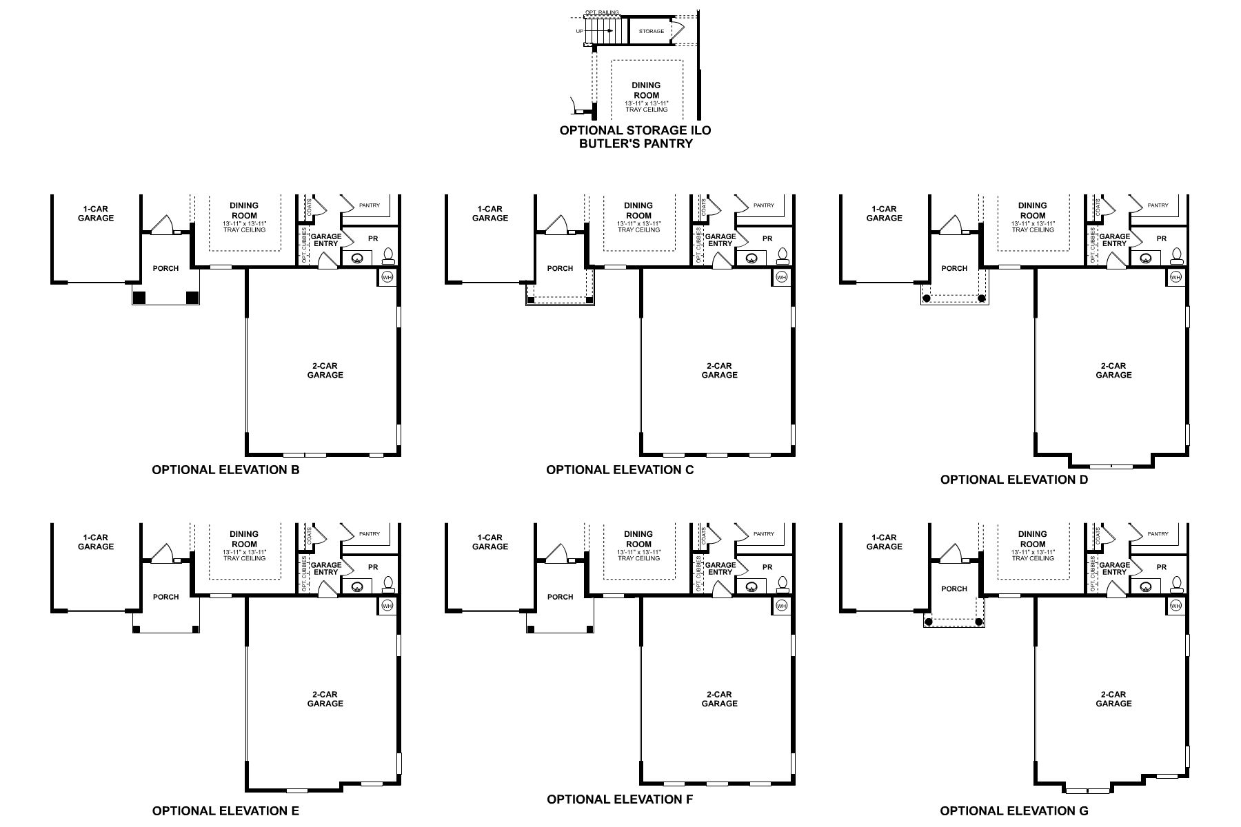 Blythe First Floor Options