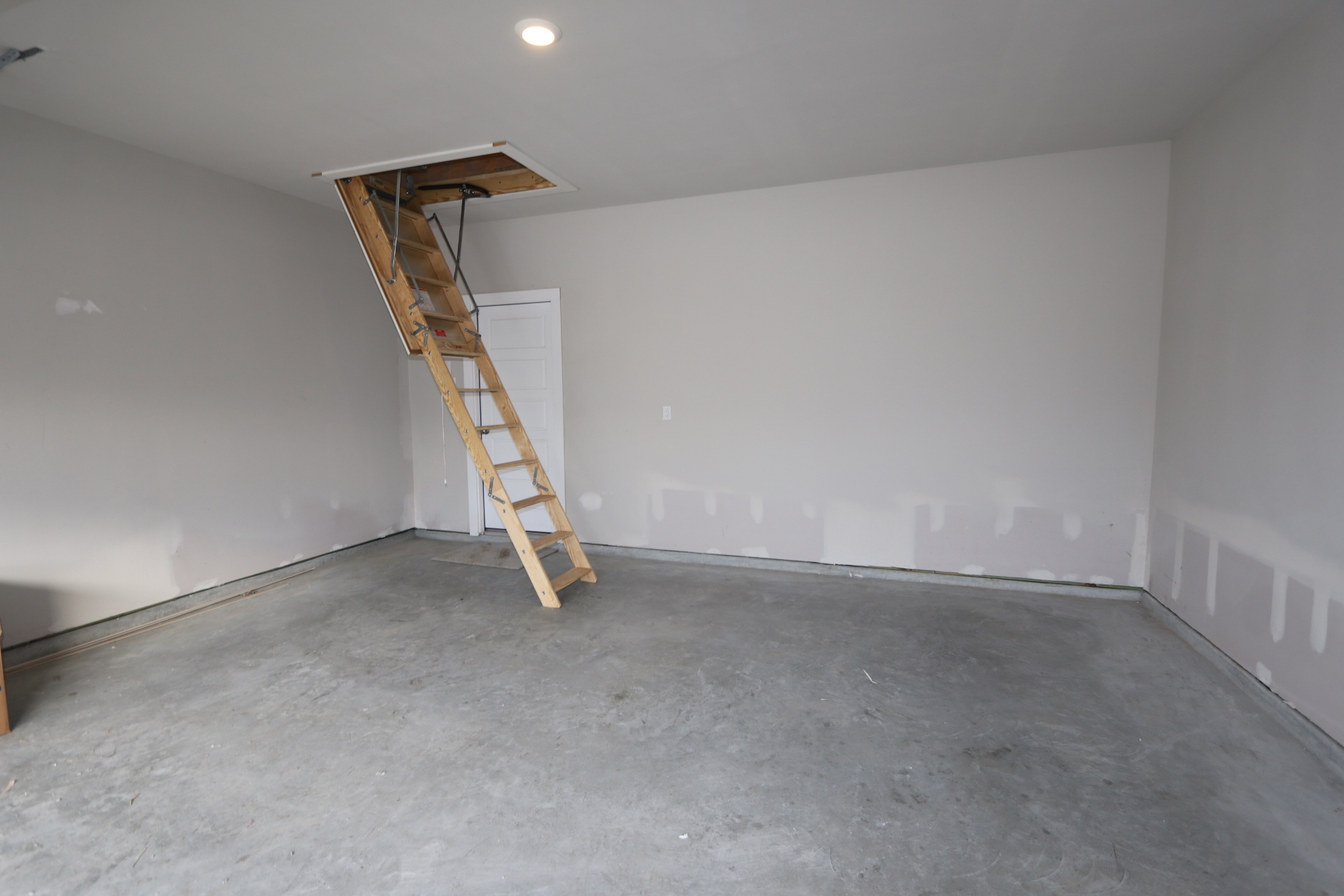 Garage With Attic Storage