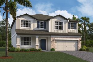 Mira Lago Elevation E - Siding