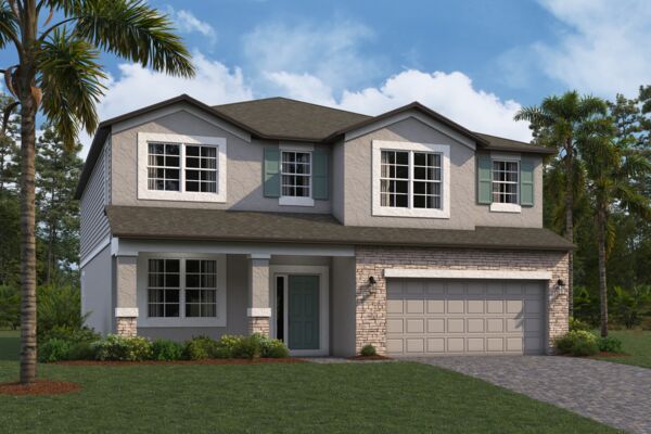 Mira Lago Elevation B - Siding