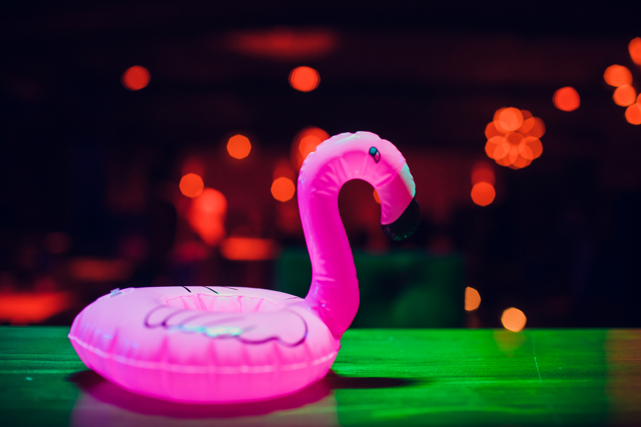 Neon pool float