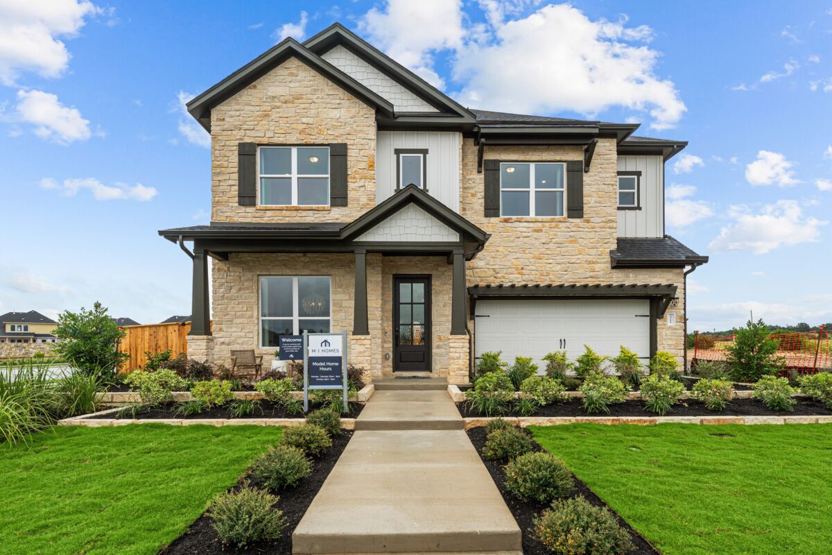 New Homes in Leander, TX Barksdale M/I Homes