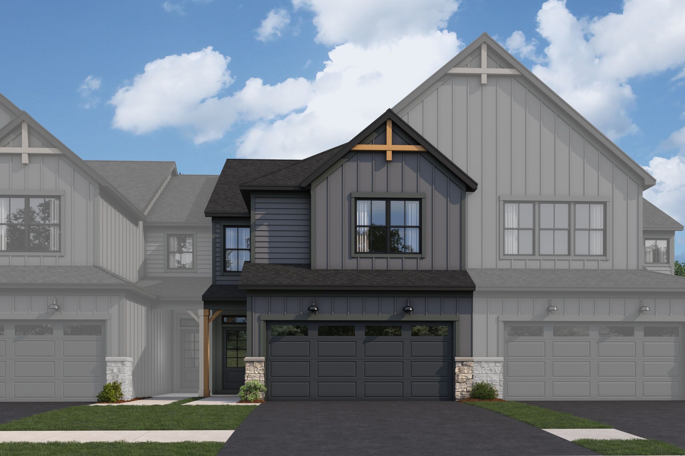 Brighton Urban Farmhouse Elevation