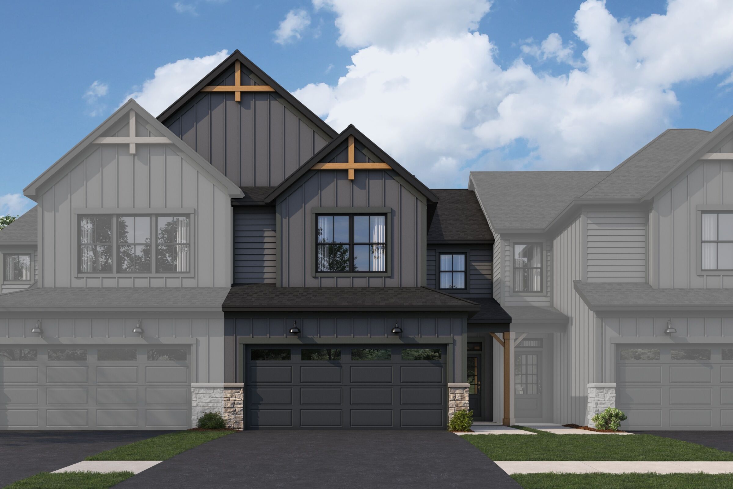 Braeden Urban Farmhouse Elevation