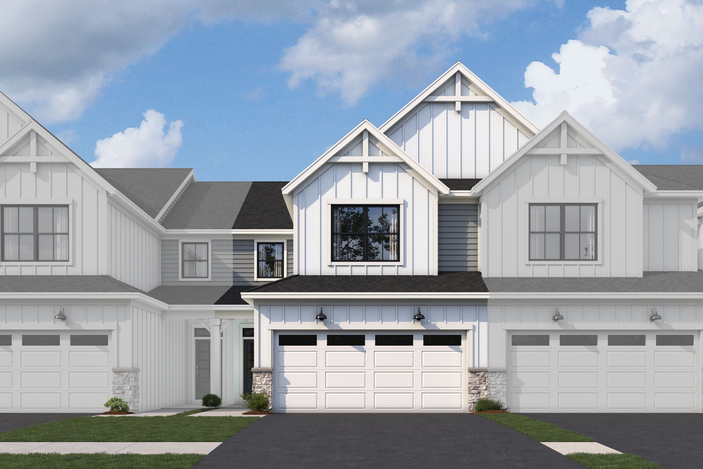 Braeden Urban Farmhouse Elevation