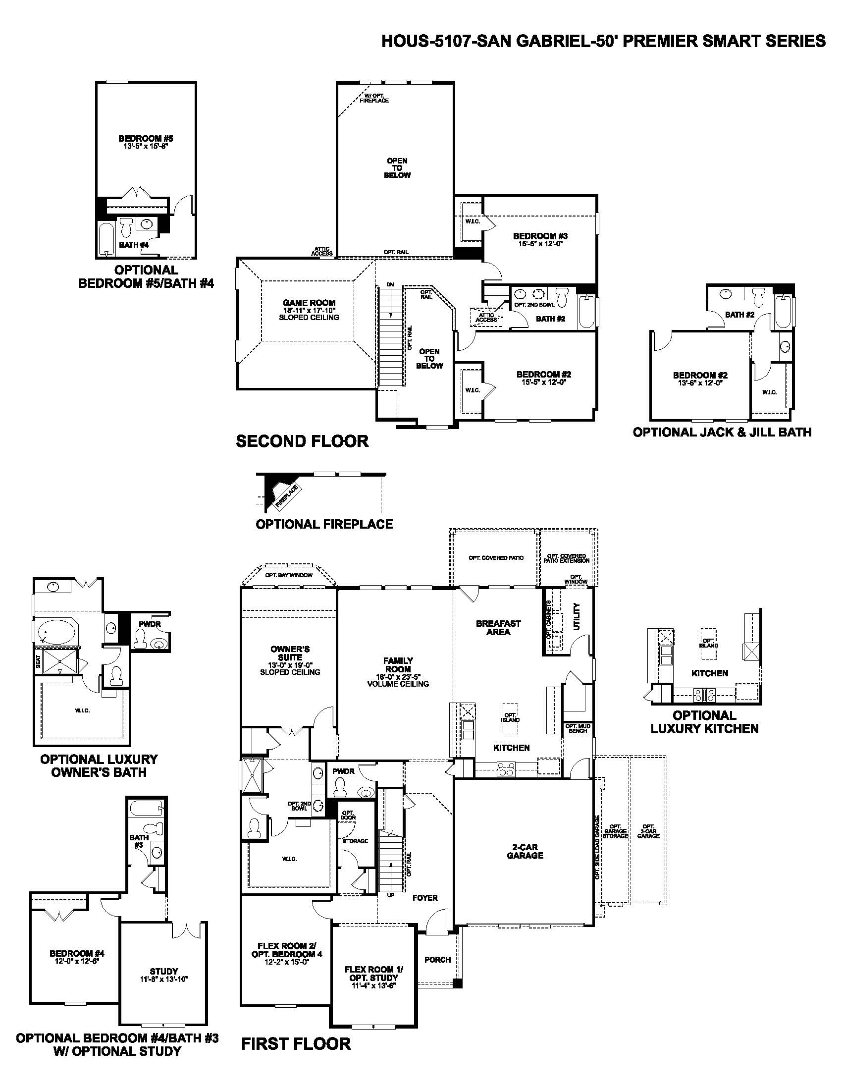 San Gabriel Floorplan