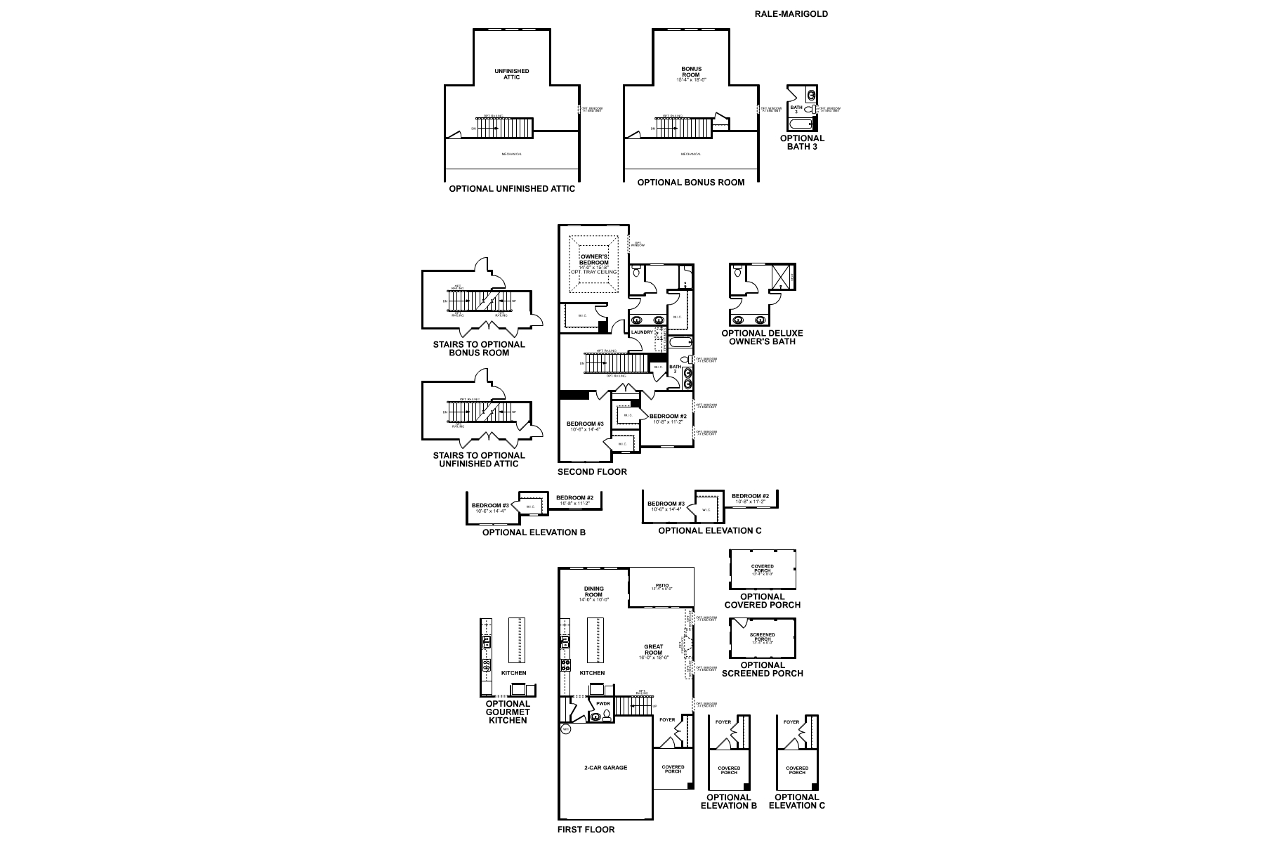 Marigold Floorplan