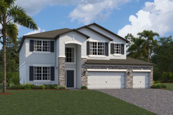 Mira Lago Elevation C - Siding