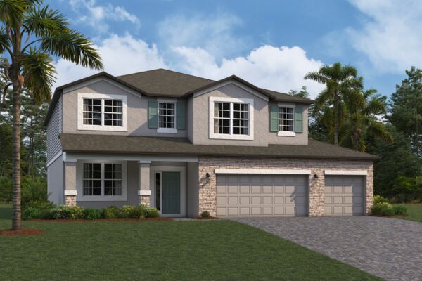 Mira Lago Elevation B - Siding