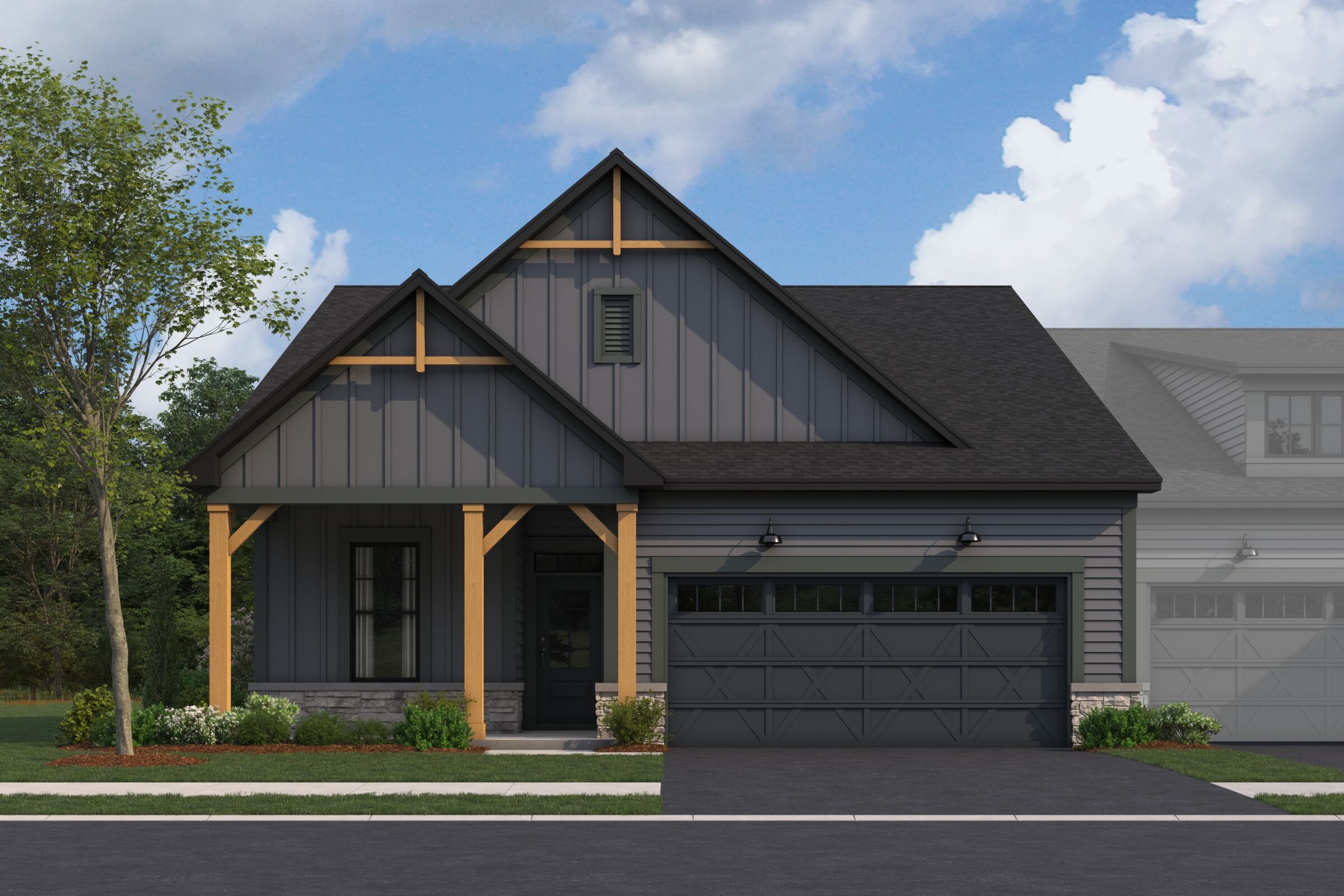 Colton Elevation Urban Farmhouse