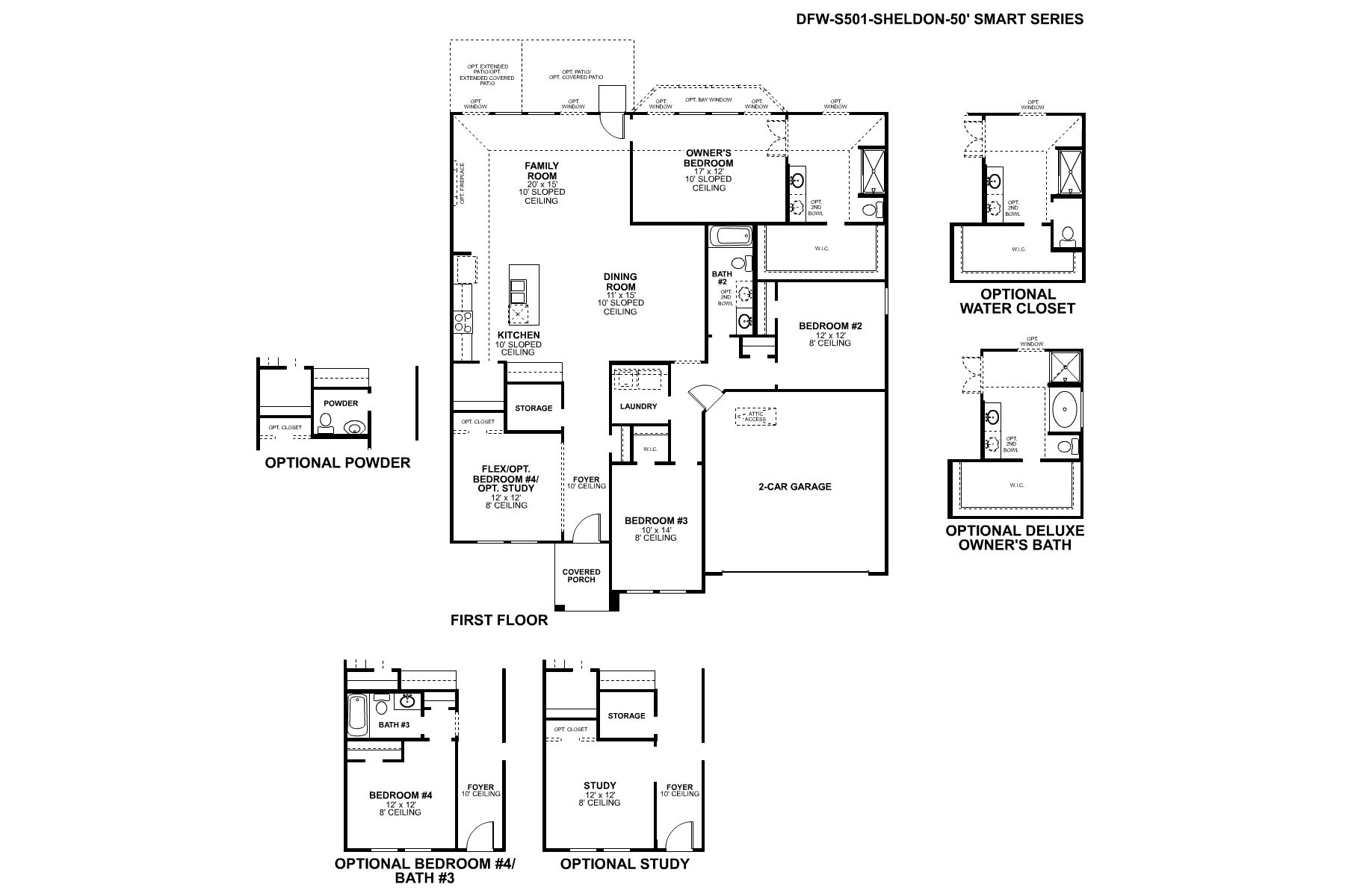 Sheldon Floorplan