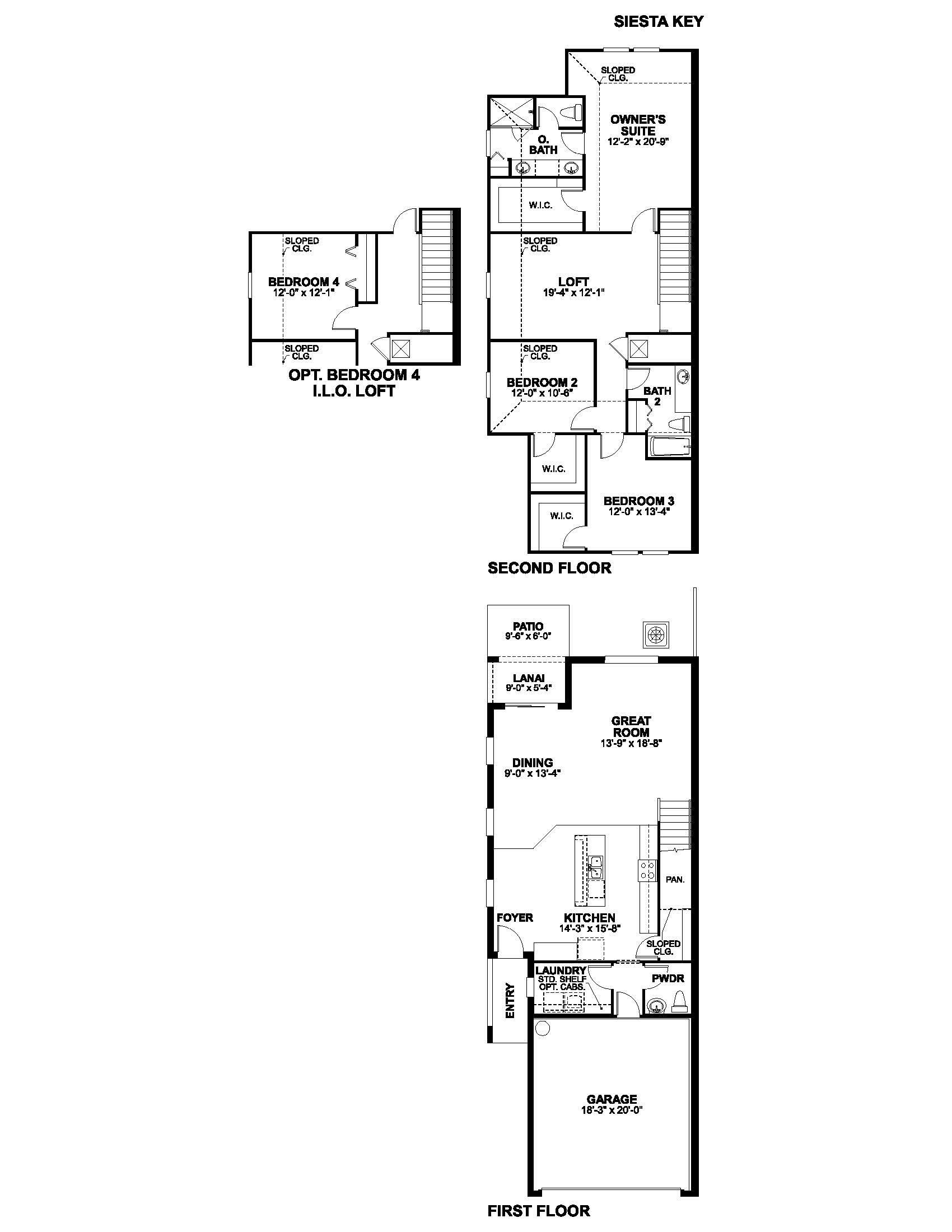 Siesta Key Floorplan