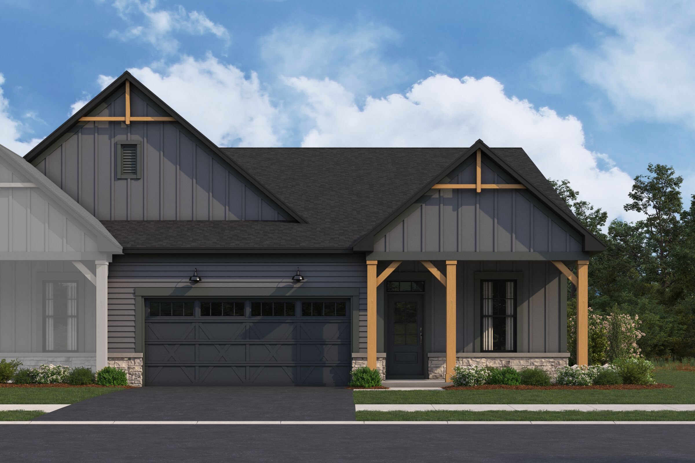 Ballard Elevation Urban Farmhouse