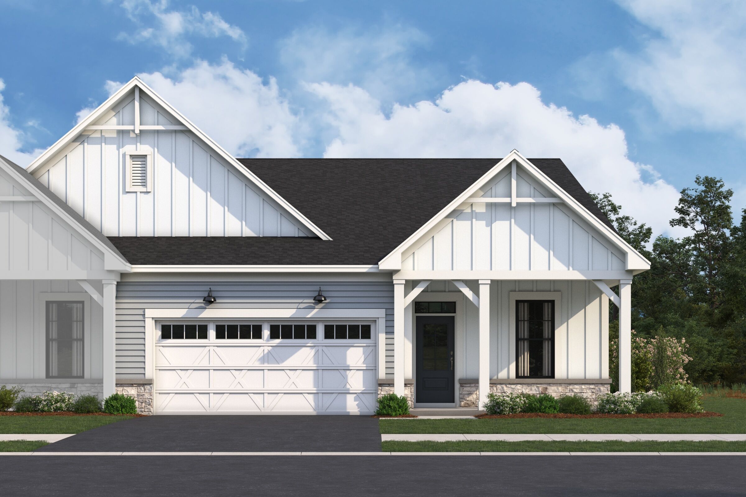 Ballard Elevation Urban Farmhouse