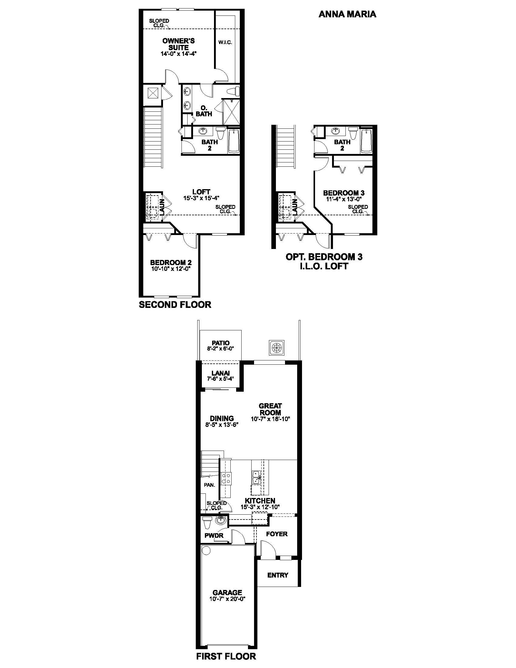 Anna Maria Floorplan