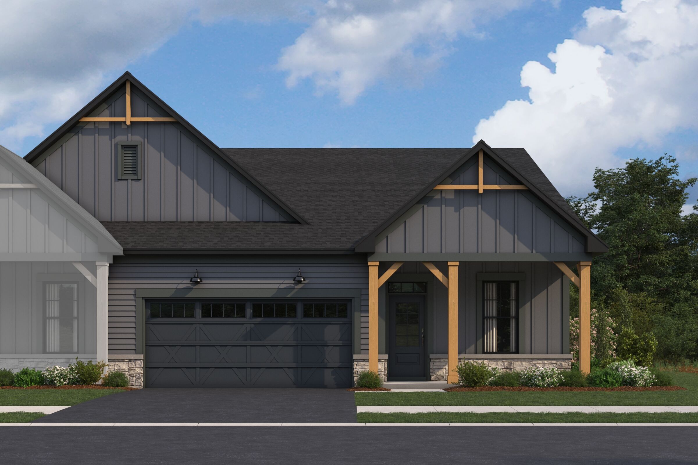 Colton Elevation Urban Farmhouse