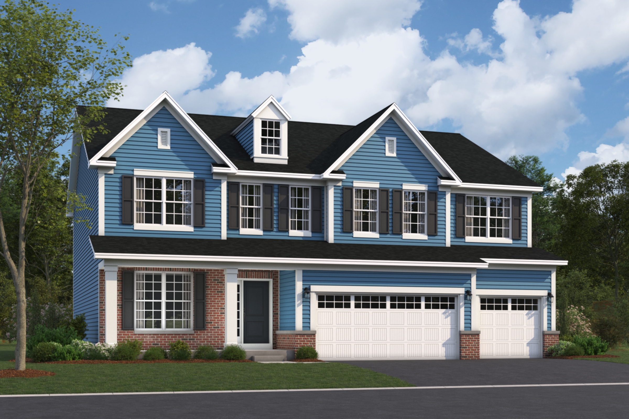 Lyndale Elevation Colonial Revival