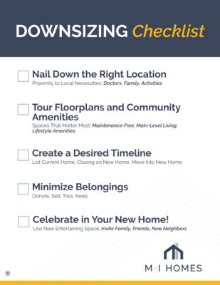 Downsizing Home Checklist
