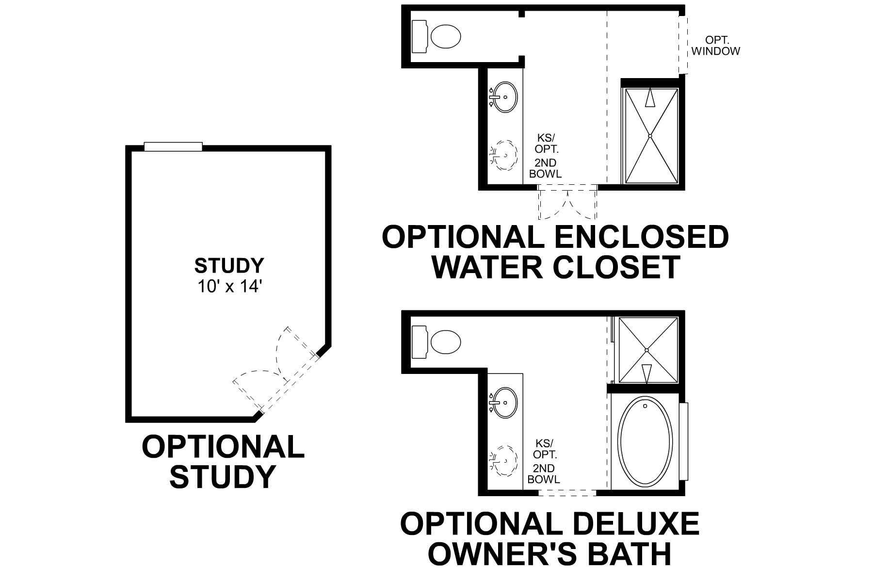 Periwinkle First Floor Options