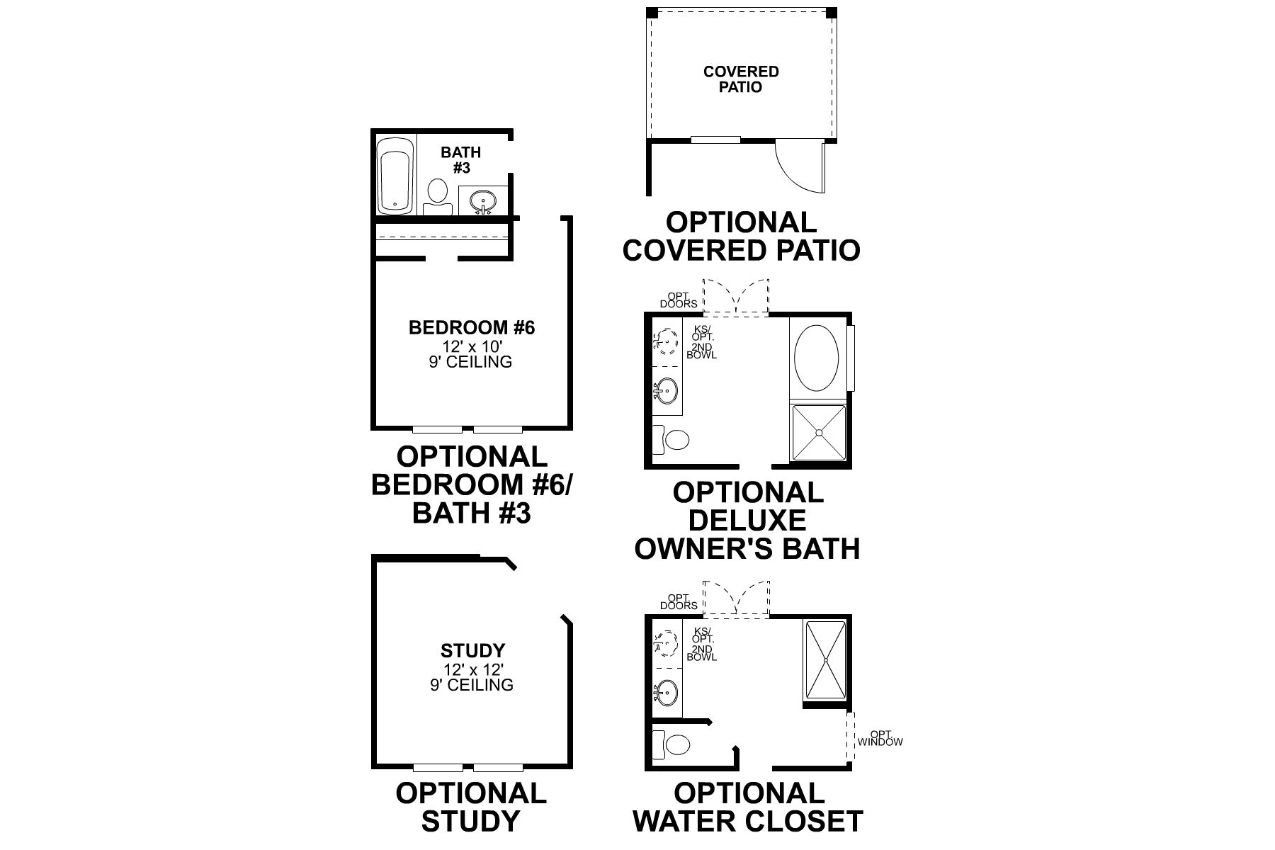 Magellan First Floor Options