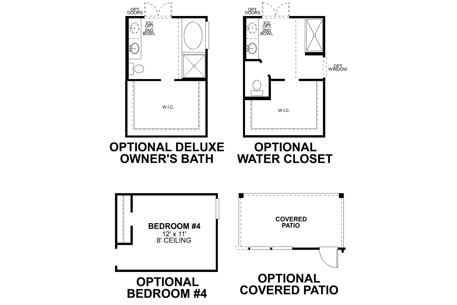 Boone First Floor Options