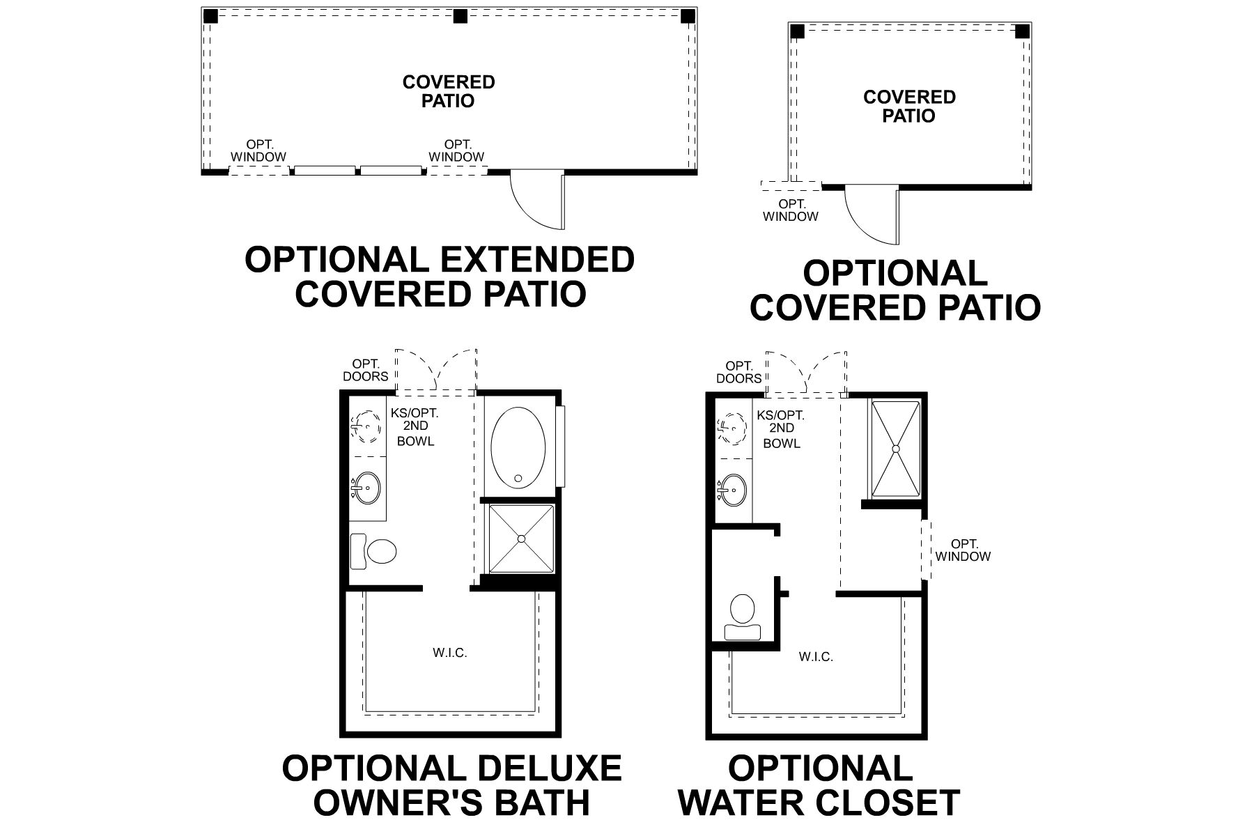 Kingsley First Floor Options