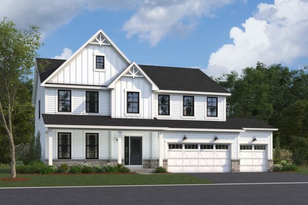 Fairchild Elevation Urban Farmhouse