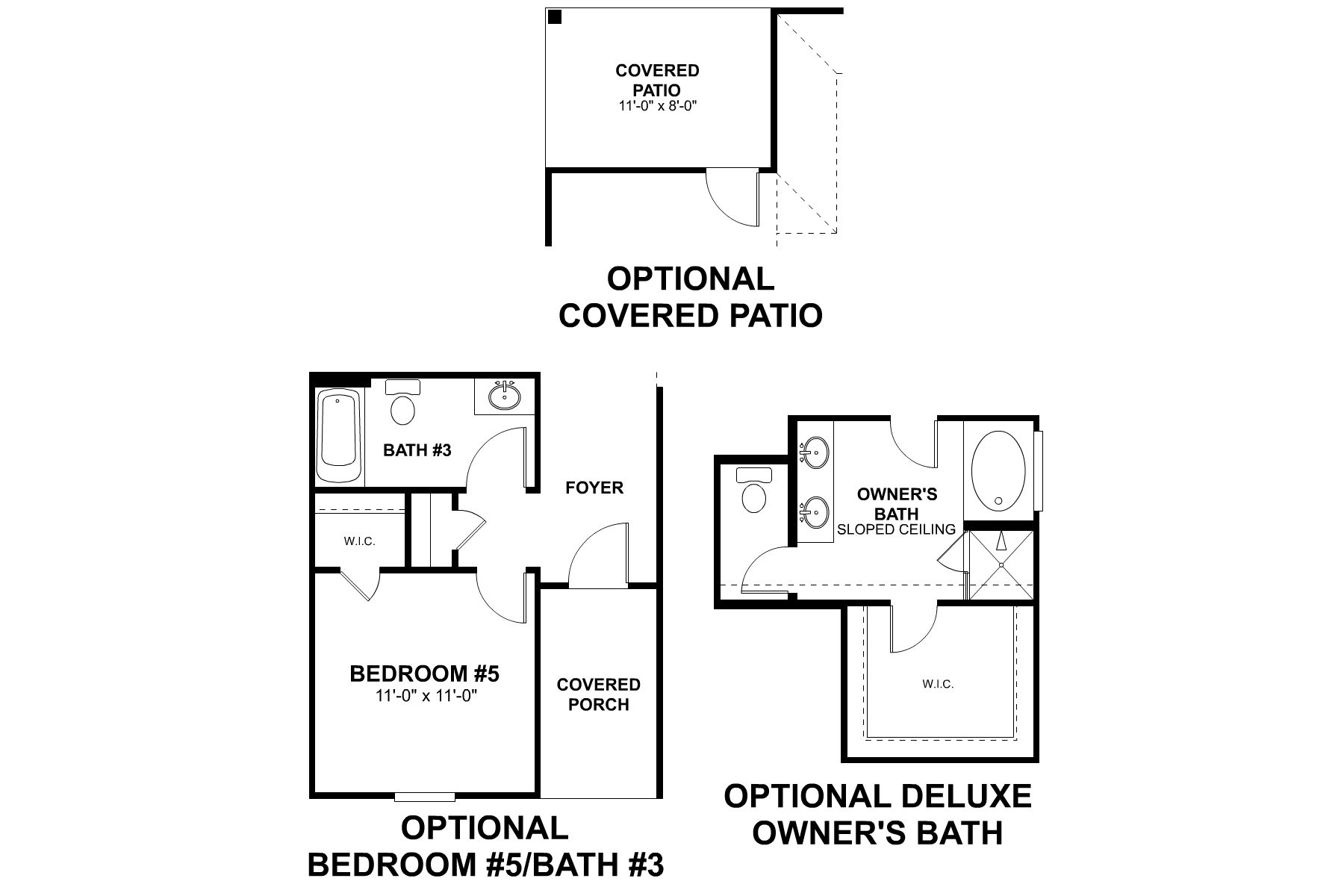 Caprock First Floor Options