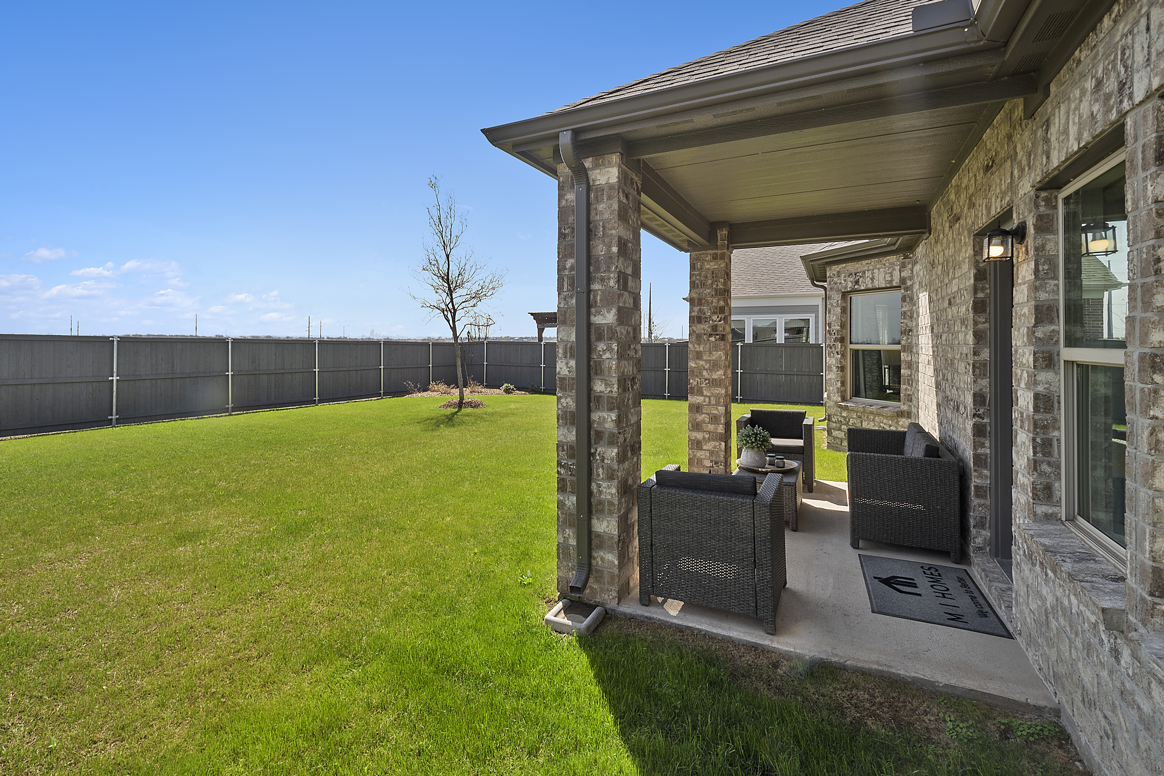 Backyard Seating Area