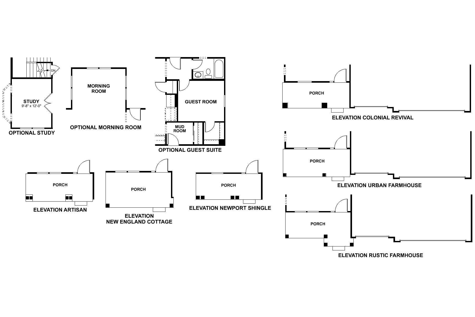 Essex - First Floor Options
