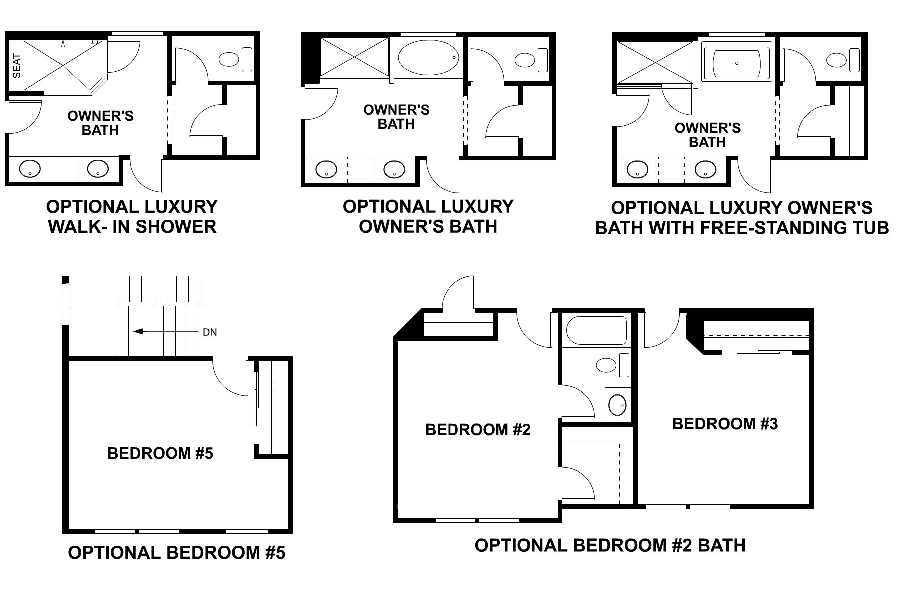 Essex - Second Floor Options