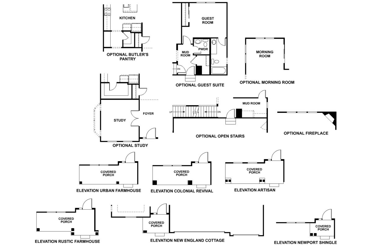 Lyndale - First Floor Options