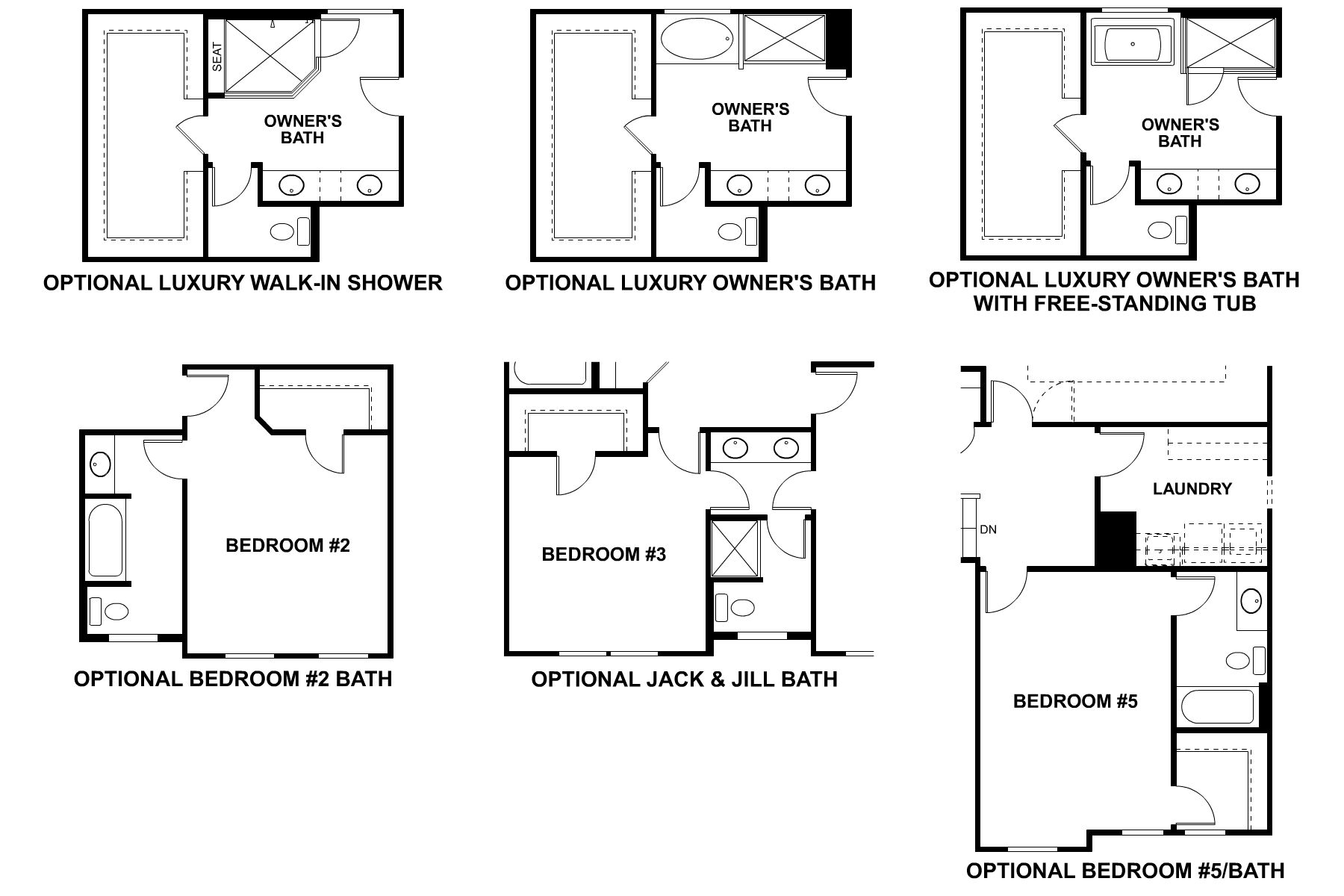Lyndale - Second Floor Options