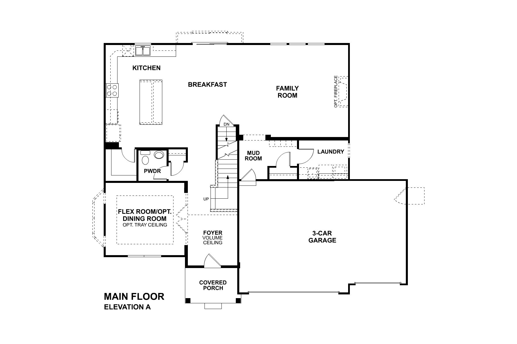 Fairchild - First Floor Options