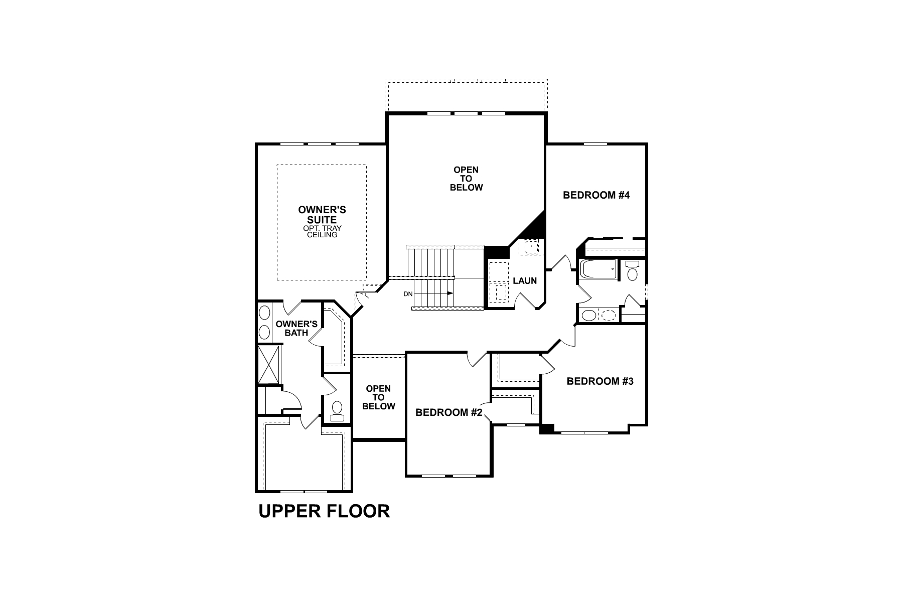 Hudson - Second Floor Options