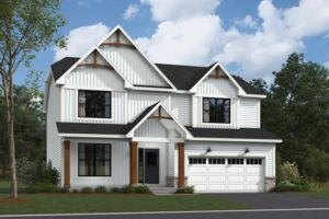 Dunbar Elevation Rustic Farmhouse